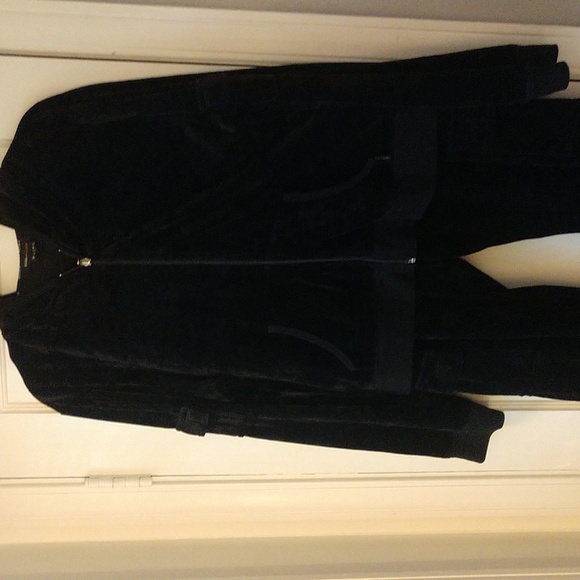 Y2K BCBG Maxazria velour 2 piece matching track outfit - Picture 3 of 13